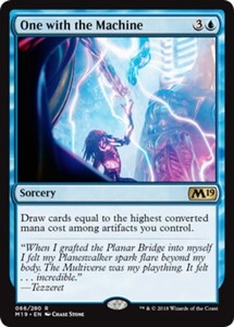 One with the Machine x4 - Magic 2019 - NM-Mint, English - Magic 2019