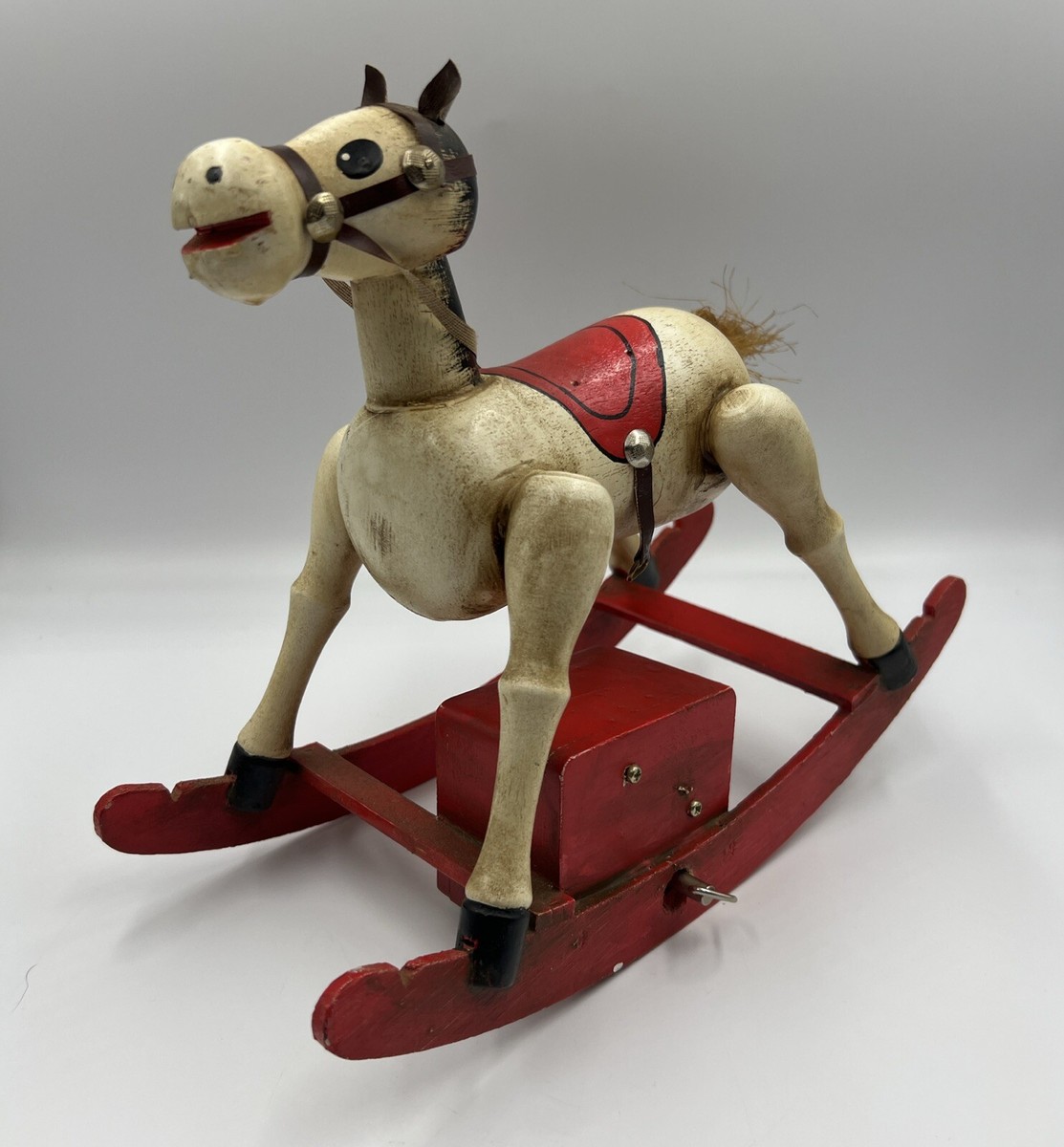 Musical Swinging Horse Toy Baby Toy Musical Rocking Horse Pp