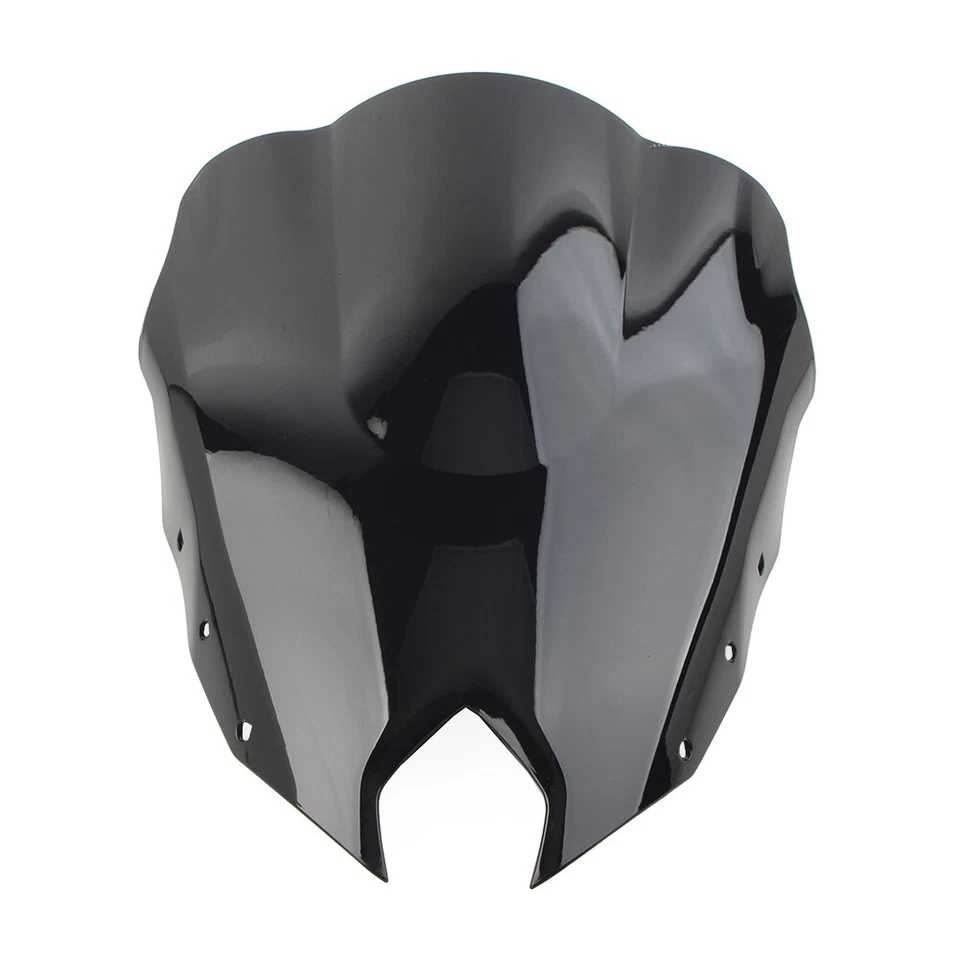 Parabrisas Parabrisas ABS Negro para YAMAHA FZ-6R 2009-2015 Moto EE. UU. Foto 3 de 4