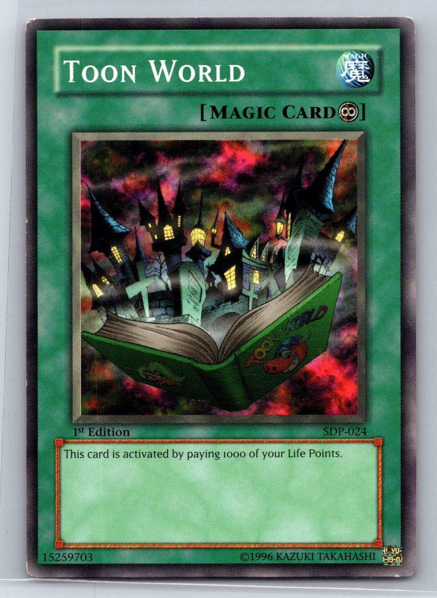 Starter Deck: Pegasus #SDP-024 Toon World Yu-Gi-Oh! 1st Edition | eBay