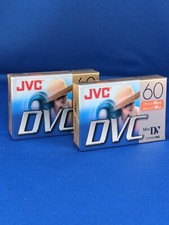 Lot of 2 Brand New Sealed Mini DV Digital Video Cassette DVM60ME