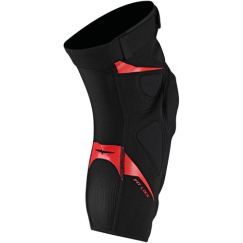 Troy Lee Designs Raid Knee Guards Medium Solid Black - Picture 3 of 3