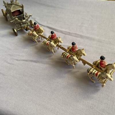 PD445 Vintage Crescent Toy 1977 The Royal State Coach Silver Jubilee