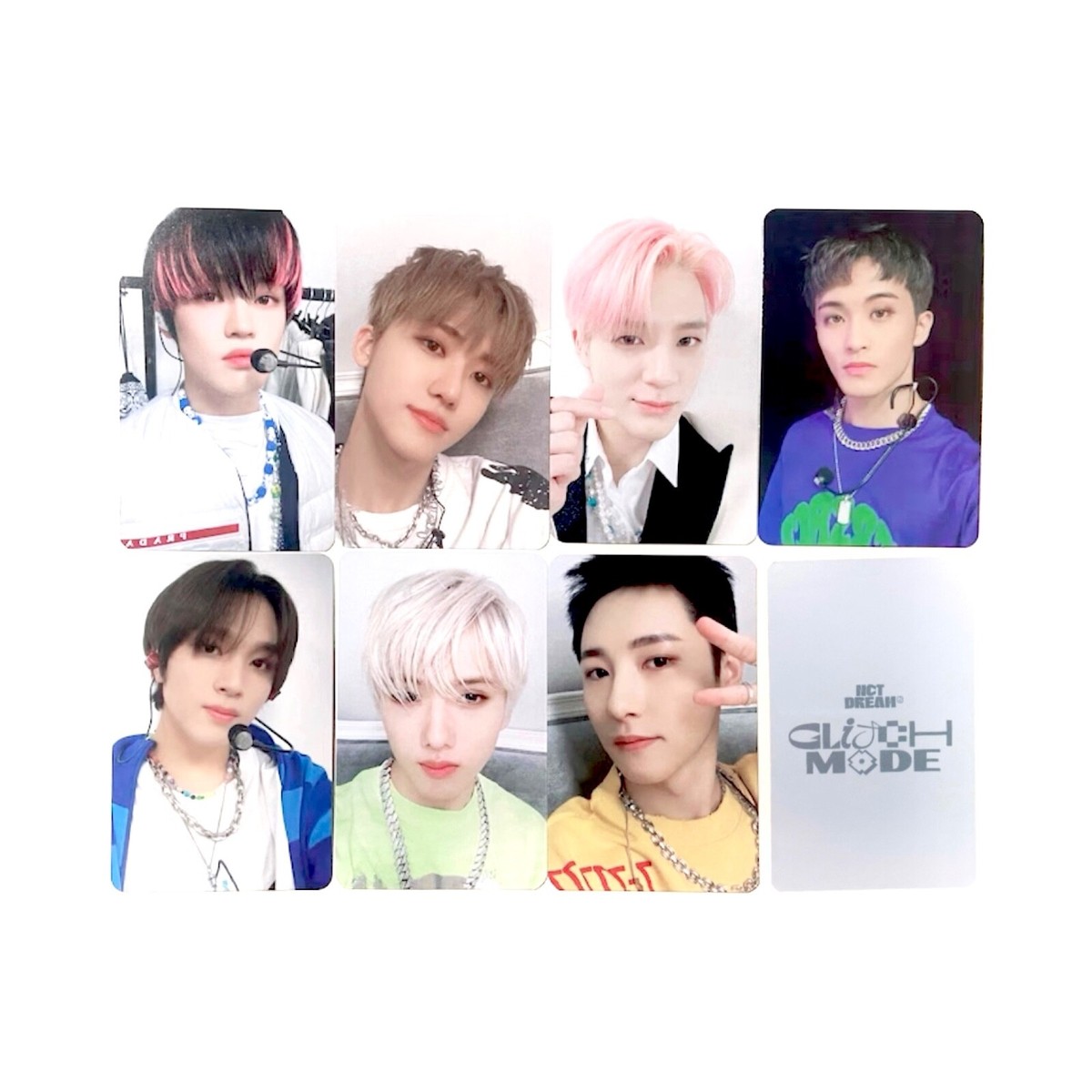 NCT DREAM Official Photocard - Album GLITCH MODE Mecima Indonesia