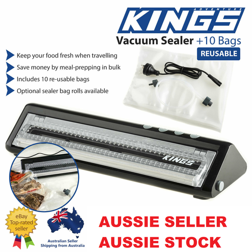 how to use a kings vacuum sealer