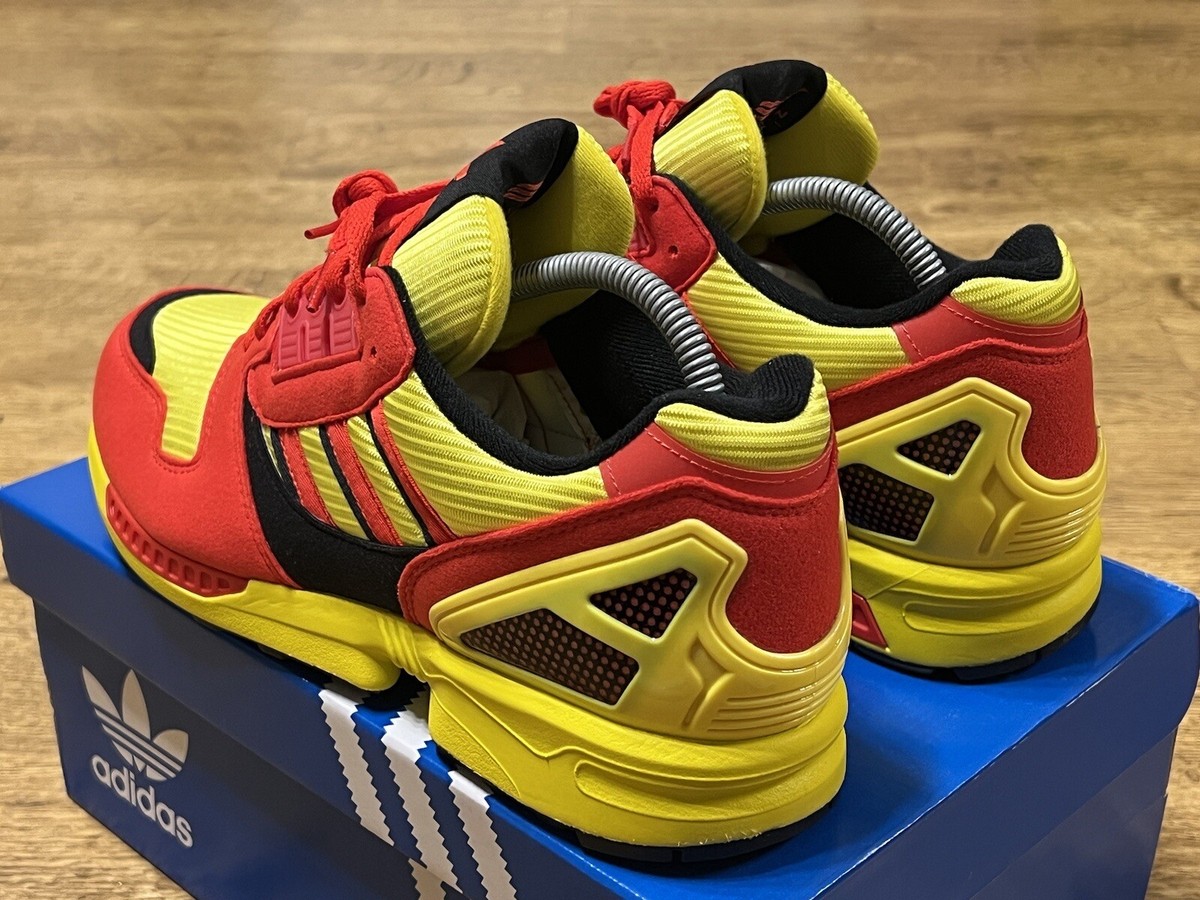 Adidas ZX 8000 Og Bright Yellow Core Black Red Germany Uk9.5 Adidas ZX 8000 Og Bright Yellow Core Black Red Germany Uk9.5