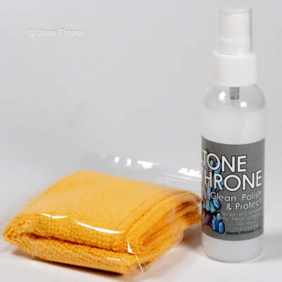 Acrylic Cleaning, Polishing & Protection Full Kit with Cloth and Spray