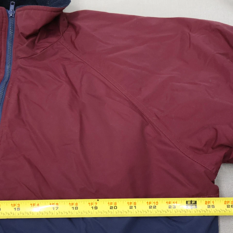 Chaqueta de lluvia aislante WearGuard grande y alta XL larga para hombre bolsillos azul granate Foto 3 de 4