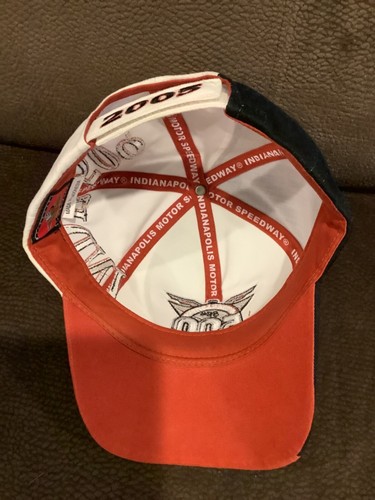 Indianapolis 500 Wrap Around Adjustable Cap Hat Indy 89th 2005 Vintage Rare - Picture 6 of 11