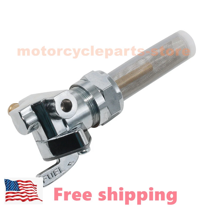 Fuel Petcock Valve for Harley Davidson FLTC Touring Tour Glide Classic 1989-1990 Foto 4 de 4