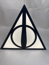 Harry Potter DEATHLY HALLOWS 7" LED Accent Desk Lamp Night Light Up Novelty