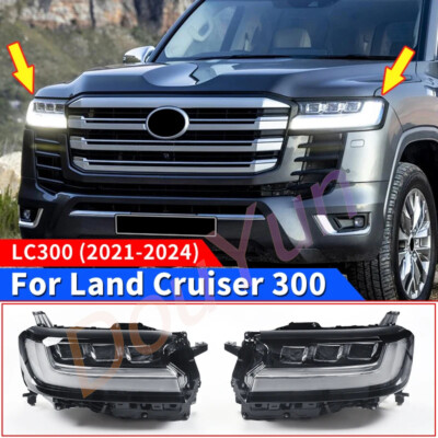 Upgrade für Toyota LAND CRUISER LC300 2021-2023 LED Scheinwerfer Projektor DRL