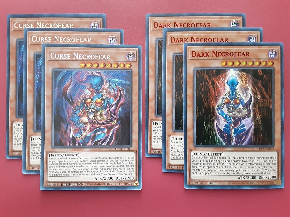 yugioh curse necrofear deck Yugioh Yami Bakura Deck 40 Cards Anime Destiny Board Curse Dark Necrofear  Budget