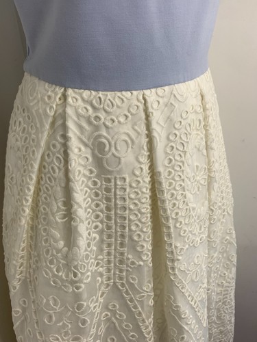 BNWT Ted Baker fit & Flare Gracen dress Size 4 UK 14 NEW embroidered A line blue - Picture 4 of 13