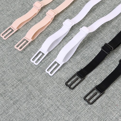 3 Paia Porta Cinghia per Sport Antiscivolo Nero Colore Pelle Bianco - Foto 5 di 9