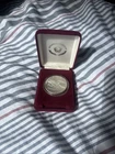 1791-1991 Chrysler Honors The Bill Of Rights .999 Fine Silver One Troy Oz Coin