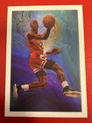 1990-91 NBA Hoops - Art Card Team Checklist Michael Jordan #358