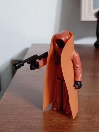 Vintage Star Wars 1977 Jawa Figure Complete W/ Vinyl Cape First 12! MIHK *READ*!