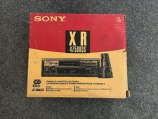 Unità principale Sony XR-4750 RDS - Nuova con scatola 