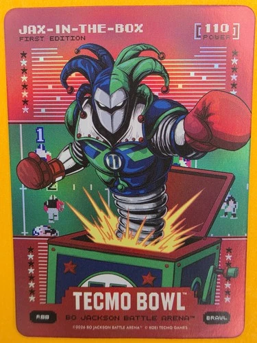 Bo Jackson Battle Arena Tecmo Bowl Jax-In-The-Box Brawl BF315 Jaxon Smith Njigba