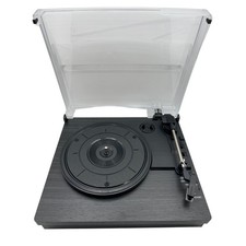 Retrolife Bluetooth Record Player   3-Speed Turntable w/ Speakers, RCA