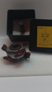 Reversible Stile and Rail Router Bit Assembly #1000 for Woodworking