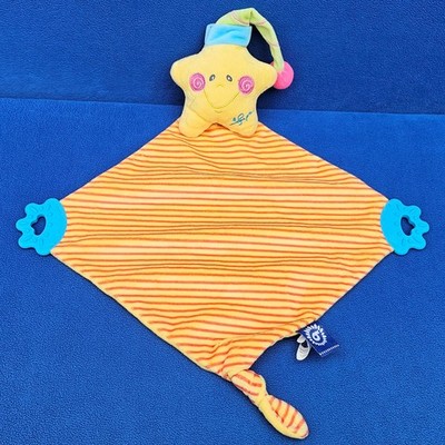 BIECO SUPA STERN ZIPFELMÜTZE SCHMUSETUCH KUSCHELTUCH STAR BEISSHILFE GESTREIFT
