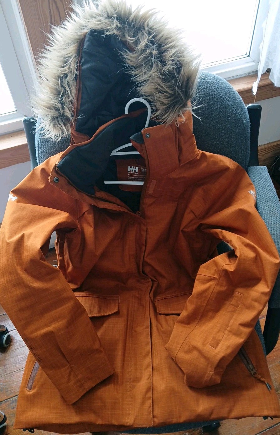 Helly Hanson Brown Tech Performance Parka/Detacha… - image 3