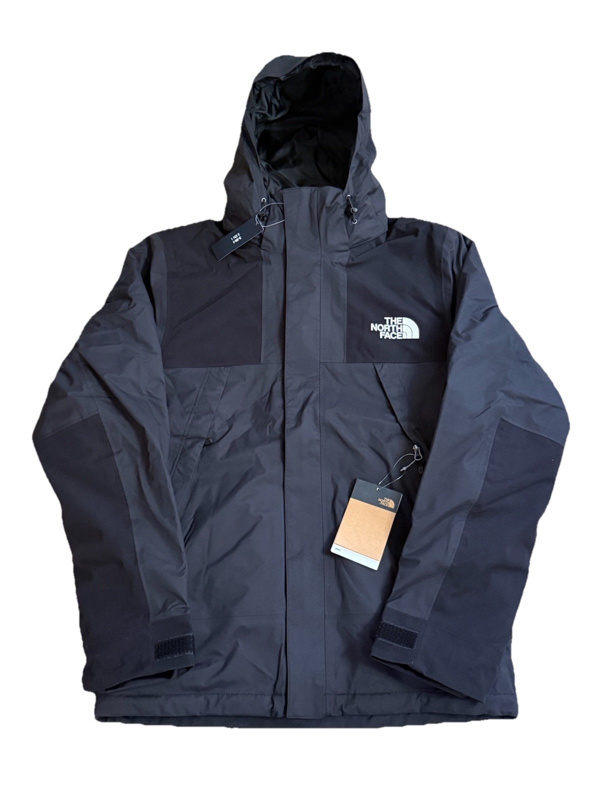 The North Face Bandon TriClimate 3-in-1 Waterproof Down Jacket Black Size Small