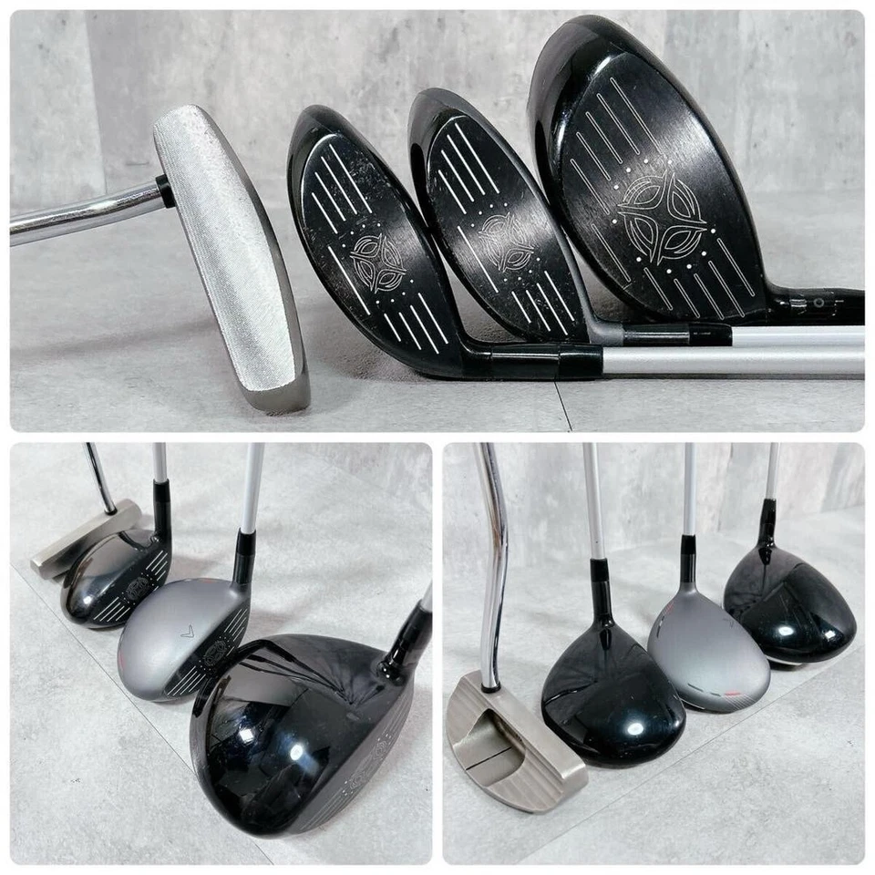 Callaway Club Set 1W 3W 5W 5-9i Pw Aw 56 PT 12pc RH Graphite & Steel Stiff & SR - Image 4 of 4