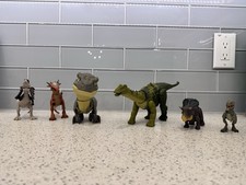 Jurassic Park World Dinosaur Toys Lot Of 6 Dino Action Figures