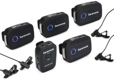 Saramonic Blink 500 T4 4-person Wireless Microphone System - 2.4 GHz