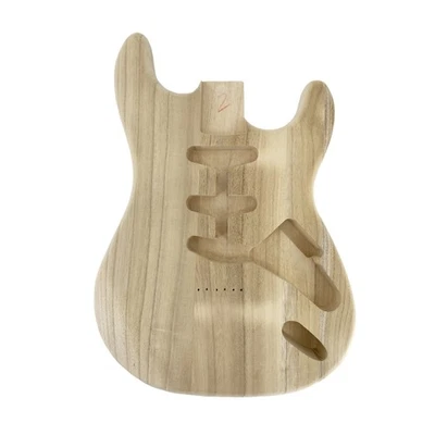 SIEMONICS Handmade Paulownia Guitar Body SSS Pickup Guitar Parts Replacement Unfinished
