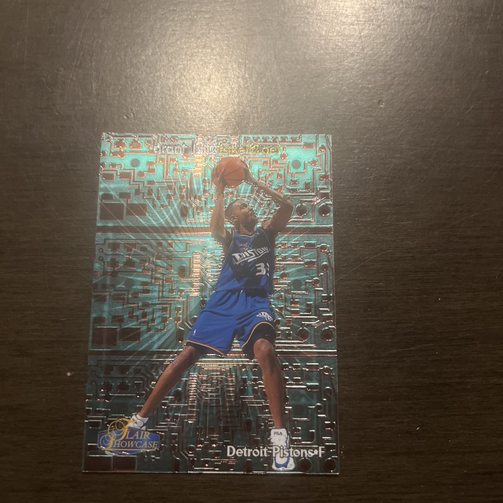 GRANT HILL 1998 FLAIR SHOWCASE #4 TAKEIT2.NET MINT RARE 834/1000