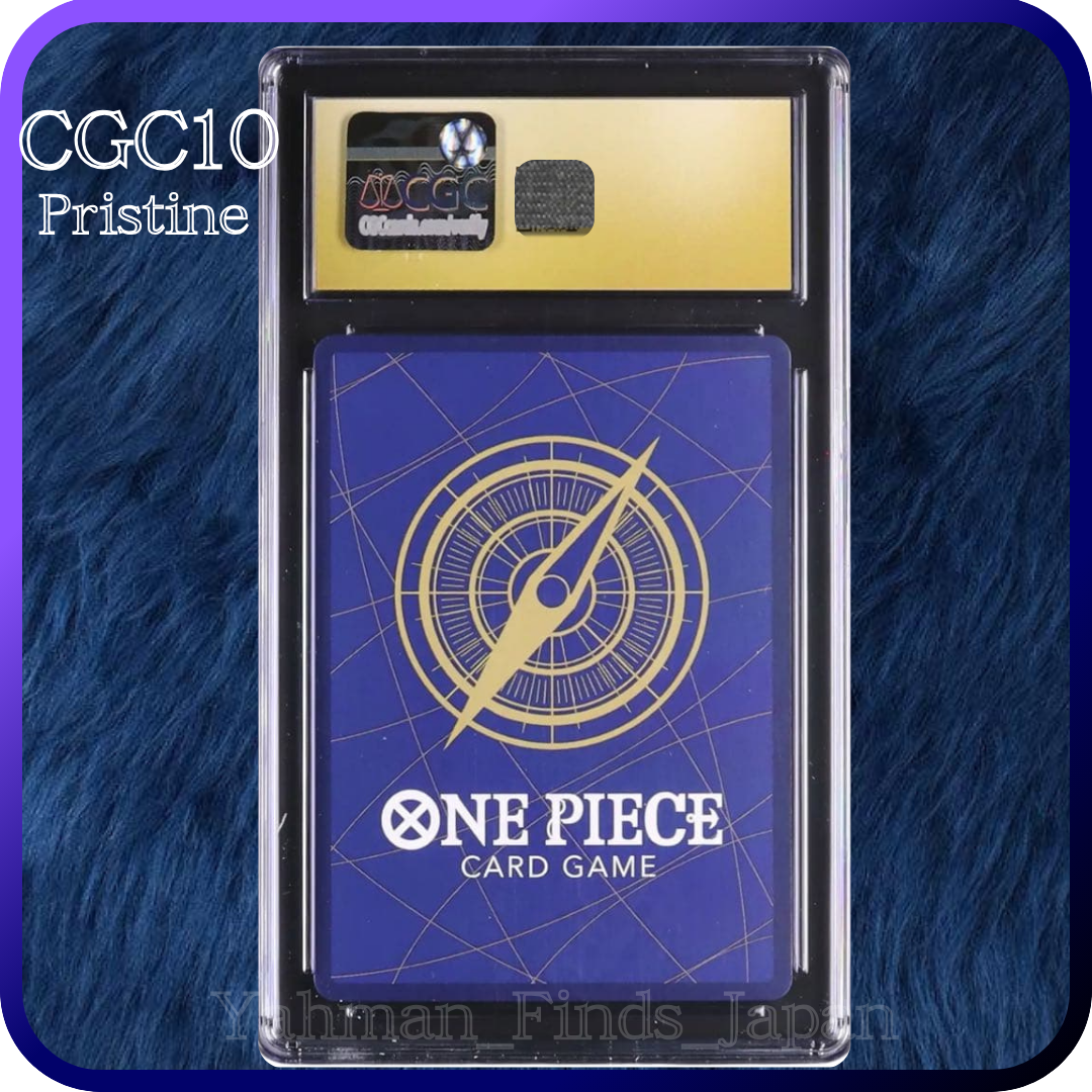 CGC Pristine 10 Luffy P-110 Premium Card Collection ONE PIECE DAY