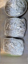 New Hesston Belt Buckles, 1984 to 1986, 84 w/...