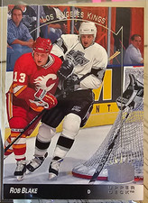 1993-94 Upper Deck SP Insert Rob Blake #68 Los Angeles Kings