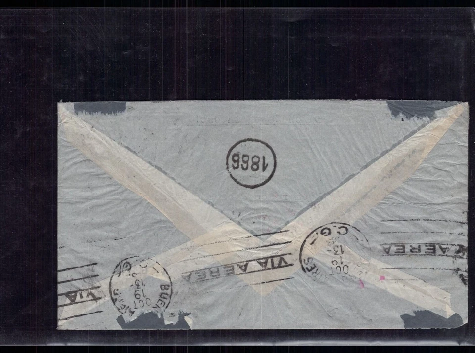 Zeppelin Beleg Graf Zeppelin - 50 Ozeanüberquerung 1933 / Chicago, Buenos Aires - Bild 2 von 2