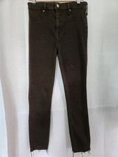 Abercrombie  Fitch size 4 size 27 faded black Simone high rise super skinny