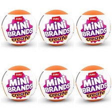 Zuru Mini Brands Create Mini Masterchef Dishes Capsules Lot of 6 SEALED