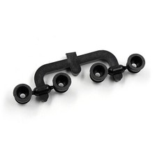 3Racing 1/10 4WD Cero Ultra 5.2mm Suspension Pivot Bushing Set Black #SAK-C110