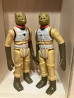 Vintage Star Wars Action Figure 1977-1984. SET OF TWO. BOSSK
