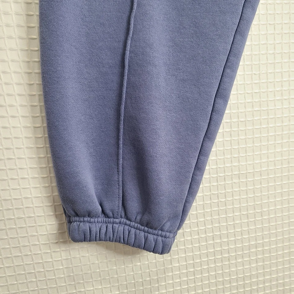 Pantalones para correr Skechers para mujer XL azul claro suave elástico cintura logotipo bolsillos Foto 3 de 4