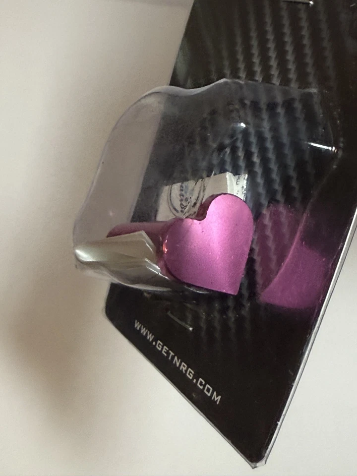 NRG DB-H001PK para 89-98 Nissan 240SX rosa forma de corazón freno de mano botón de deriva Foto 2 de 4