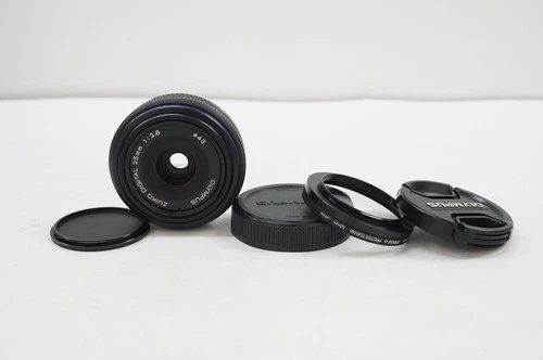 OLYMPUS ZUIKO DIGITAL 25mm F2.8 Pancake Lens Four Thirds Mount from Japan