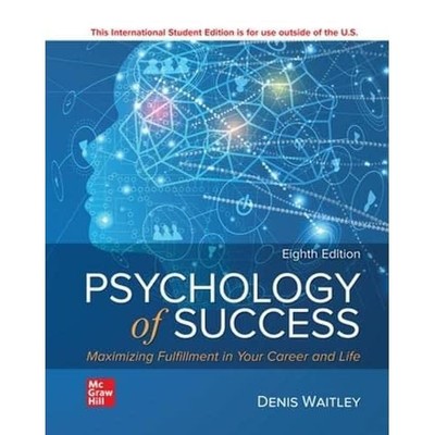 ISE Psychology of Success -  NEW Denis Waitley 2023