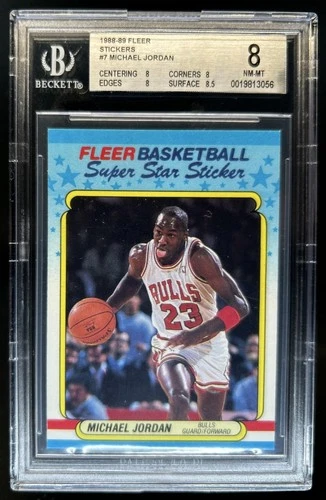 Jordan 1988 Fleer Jordan #7