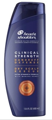 Head & Shoulders Clinical Dandruff Defense + Dry Scalp Rescue Shampoo 13.5 oz