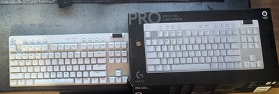 Logitech G PRO X TKL Lightspeed Wireless Gaming Keyboard Tactile (White)