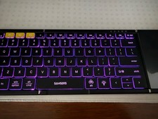 Foldable Bluetooth Keyboard with Touchpad, Backlit - Mint Condition